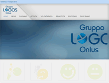 Tablet Screenshot of gruppologosonlus.it